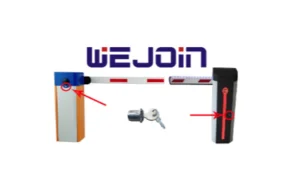 Llave y cerradura para barrera vehicular WEJOIN - Imagen 3