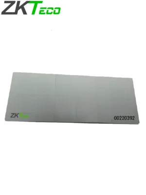 ZKTECO UHFT4 - TAG Adherible para Veh?culos Tecnolog?a UHF / Blanco / Folio Impreso / Rango de Frecuencia 902 A 928 Mhz / Compatible con Lectoras U1000F, UHF5F y UHF10F
