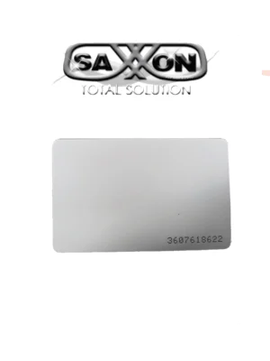 TVC SAXDUAL - TAG De PVC Dual / UHF / MIFARE / Compatible con Lectoras SAXR2656 & SAXR2657 / Lectoras de Proximidad 13.56 Mhz / EPC GEN 2 / Folio Impreso