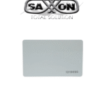 SAXXON SAXTHF01- TAG De PVC UHF pasivo / Compatible con Lectoras SAXR2656 & SAXR2657 / EPC GEN2 / Folio Impreso