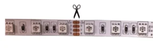Tira LED 4 metros luz verde y roja 12 VDC barrera WEJOIN - Imagen 3
