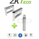 ZKTECO PROENTRANCE SB03FPack - Barrera Peatonal de Acero Inoxidable / 3 Carriles de Alto Flujo / Ancho de Carril 104.5 cm / Incluye Lectores de Huella/Tarjeta FR1500 y Panel de Control de Acceso inBio260Pro / Requiere Licencia ZKT068008 o ZKT0680031