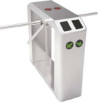 ZKTECO TS2200 - Torniquete Tr?pode Doble Carril Bidireccional / Semiautom?tico / Acero SUS304 / Indicadores LED / 110V / Exterior Protegido / 25 a 48 Personas x Min. / Carril 50 cm / No cuenta con Lectores y Panel