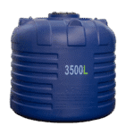 Tanque Citijal Vertical Uso Rudo Azul Rey 3,500 Litros